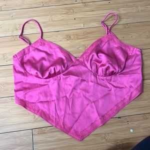 Hot Pink crop top